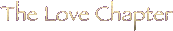 love chapter